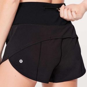 High waisted speed up shorts